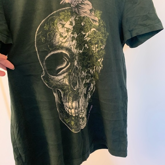 Dark Green Alexander McQueen t-shirt - Picture 3 of 7